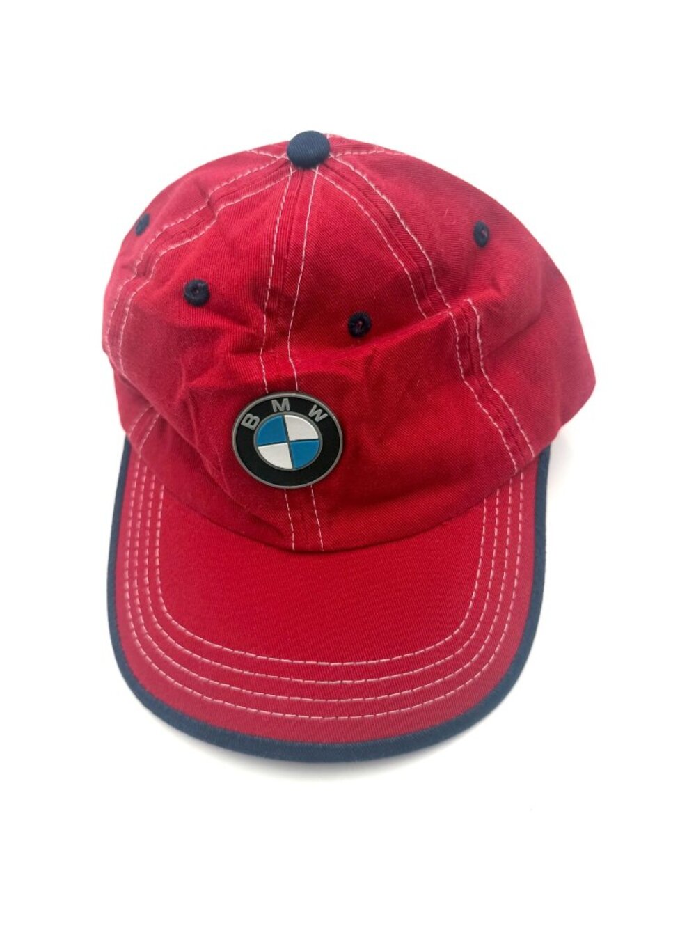 BMW Lifestyle Hat Youth "BMW Future Driver" Adjustable Ball Cap Logo White/Pink